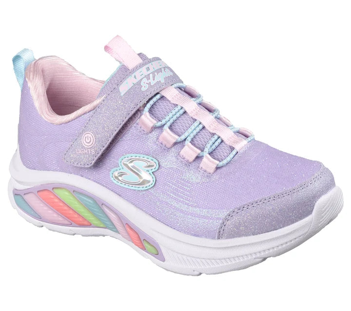 Skechers παιδικά αθλητικά παπούτσια για κορίτσια Λιλά Rainbow Cruisers 303726LC/LVLP