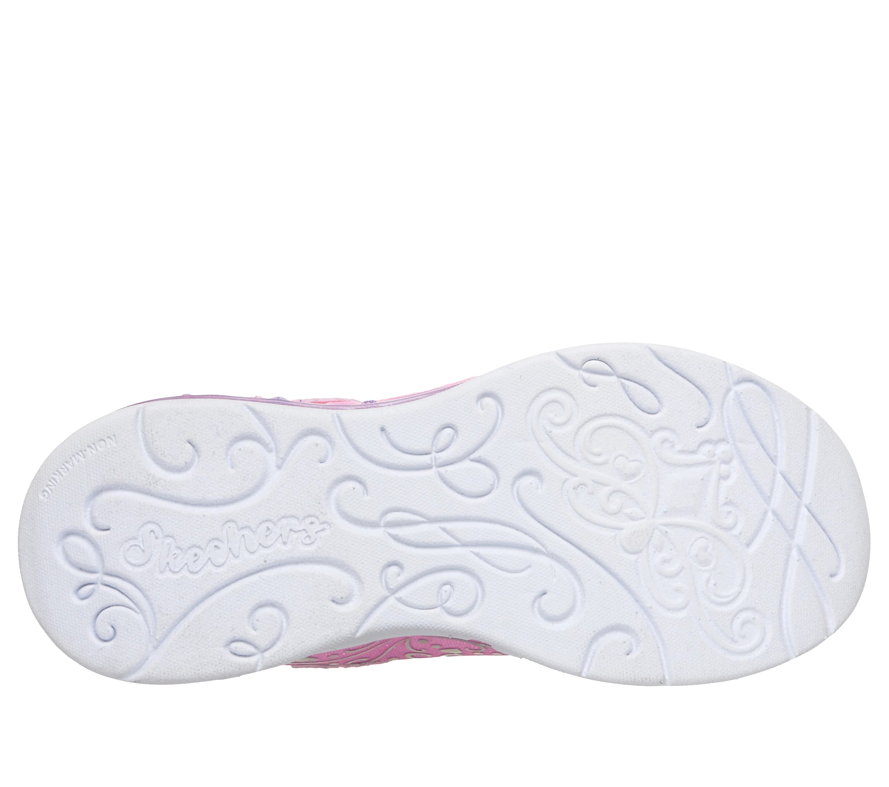 Skechers παιδικά αθλητικά παπούτσια για κορίτσια Princess steps Ροζ 303732LC/PNK