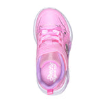 Skechers Princess Steps παιδικά αθλητικά παπούτσια με φωτάκια για κορίτσια 303733NC/PNK