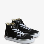 Vans Authentic Hi Zip παιδικά sneakers μποτάκια Black VN000XUHBMW1