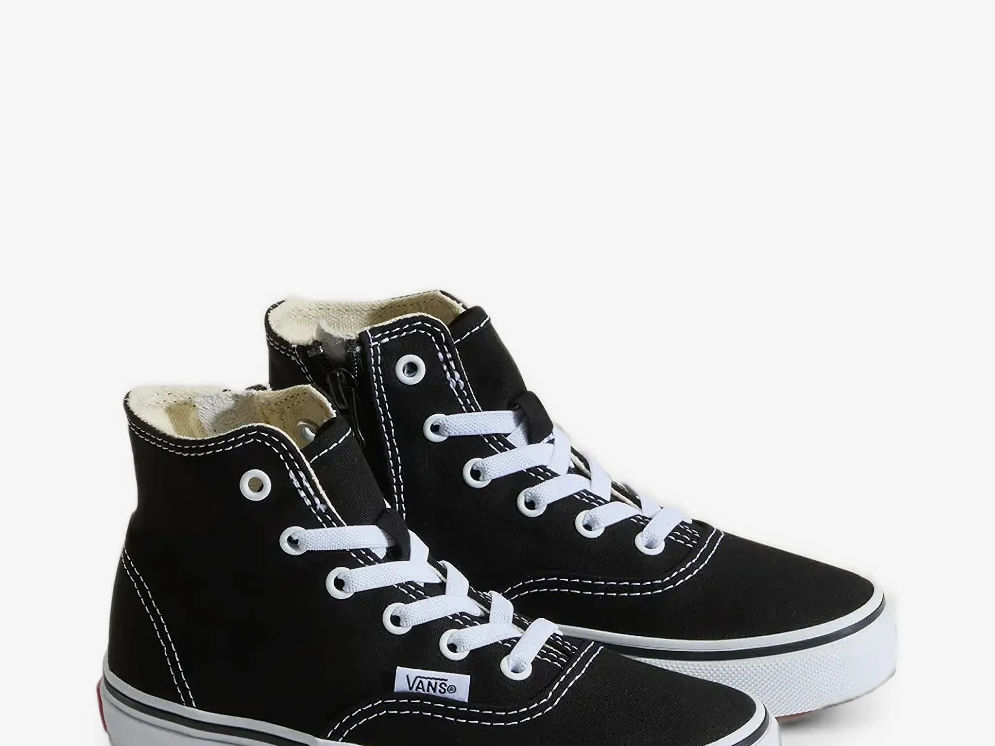 Vans Authentic Hi Zip παιδικά sneakers μποτάκια Black VN000XUHBMW1