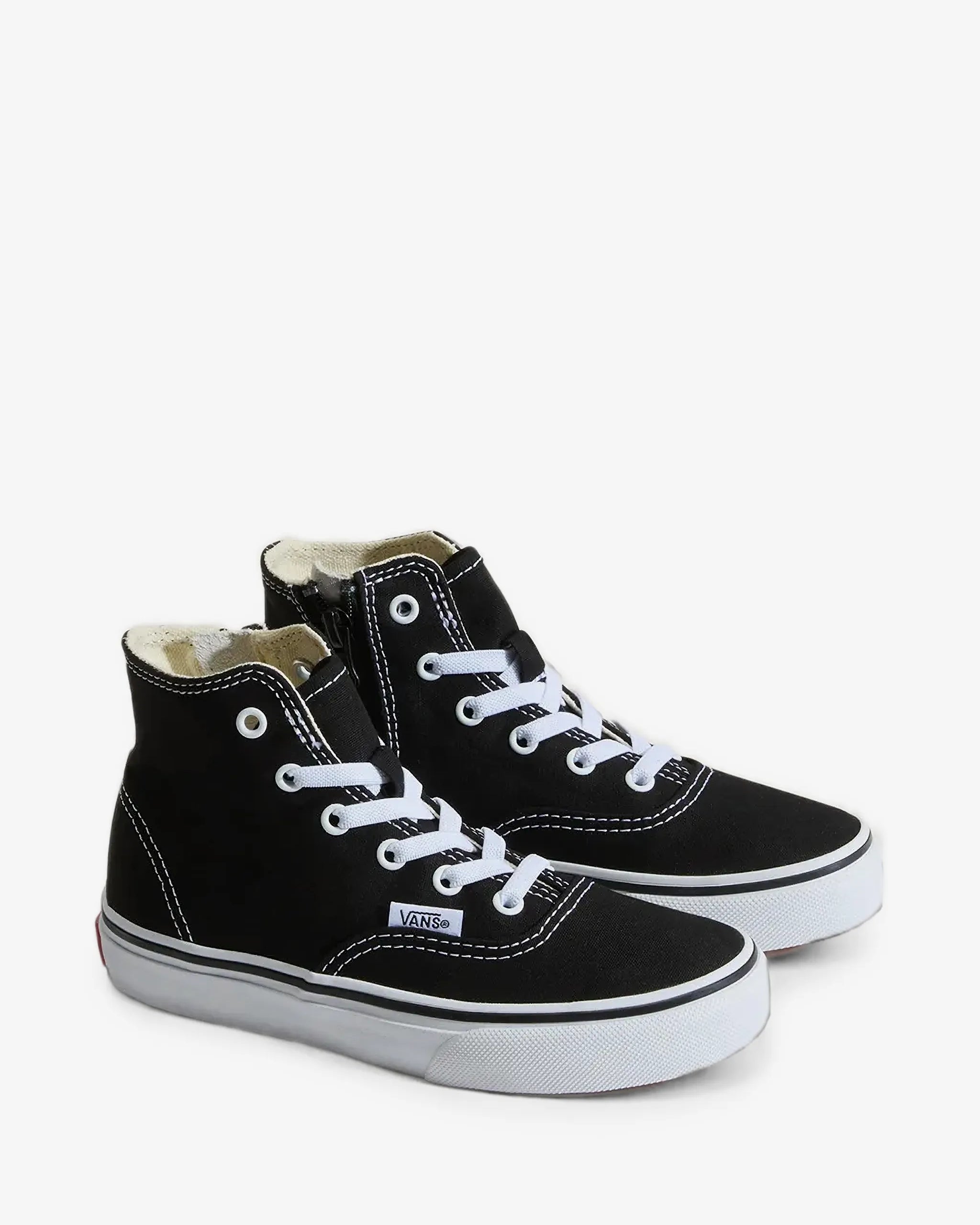 Vans Authentic Hi Zip παιδικά sneakers μποτάκια Black VN000XUHBMW1
