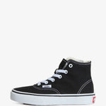 Vans Authentic Hi Zip παιδικά sneakers μποτάκια Black VN000XUHBMW1