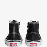 Vans Authentic Hi Zip παιδικά sneakers μποτάκια Black VN000XUHBMW1