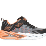 Skechers παιδικά αθλητικά παπούτσια με φωτάκια για αγόρι Flex glow ultra 400141LC/BKCC