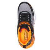 Skechers παιδικά αθλητικά παπούτσια με φωτάκια για αγόρι Flex glow ultra 400141LC/BKCC