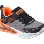 Skechers παιδικά αθλητικά παπούτσια με φωτάκια για αγόρι Flex glow ultra 400141LC/BKCC