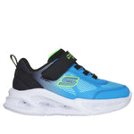 Skechers παιδικά αθλητικά παπούτσια με φωτάκια Meteor-Lights - Krendox 401495N/BKBL