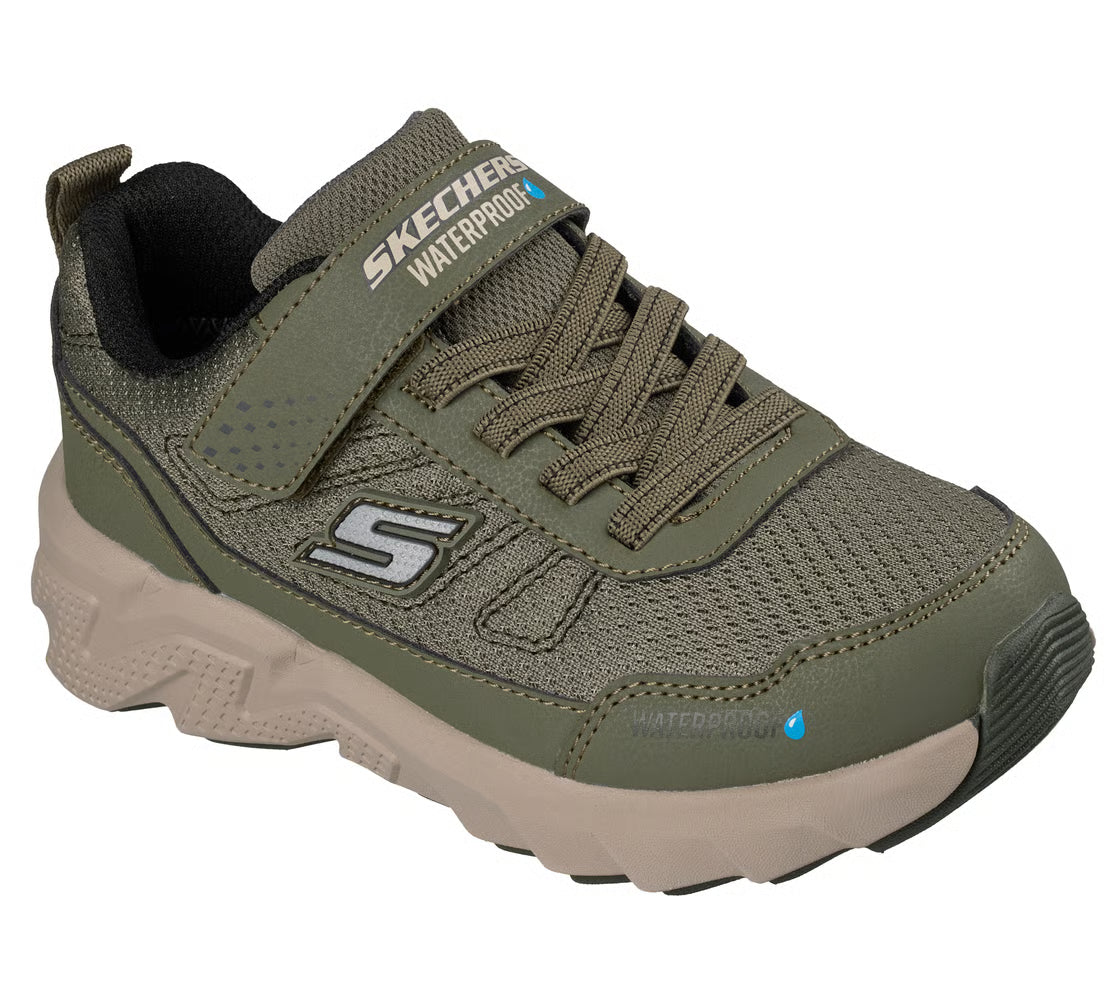 Skechers παιδικά αδιάβροχα αθλητικά παπούτσια Aquavec Λαδί 406334L/OLV