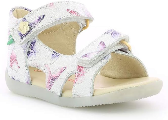 Kickers παιδικά δερμάτινα ανατομικά πέδιλα για κορίτσια 696352-10 33