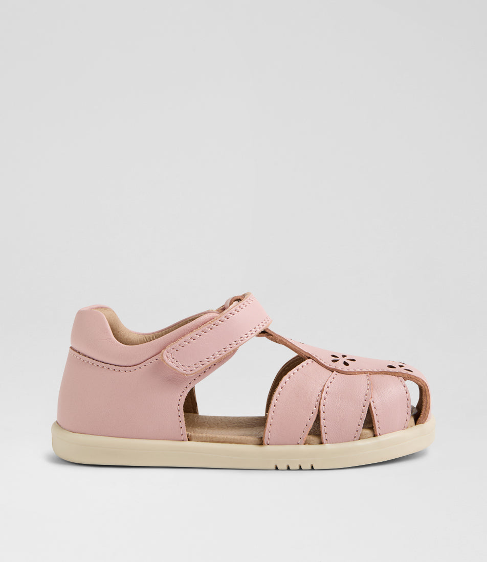 Bobux Step Up παιδικά δερμάτινα ανατομικά πέδιλα Holly Ballet pink 744601