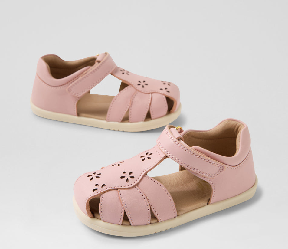 Bobux Step Up παιδικά δερμάτινα ανατομικά πέδιλα Holly Ballet pink 744601