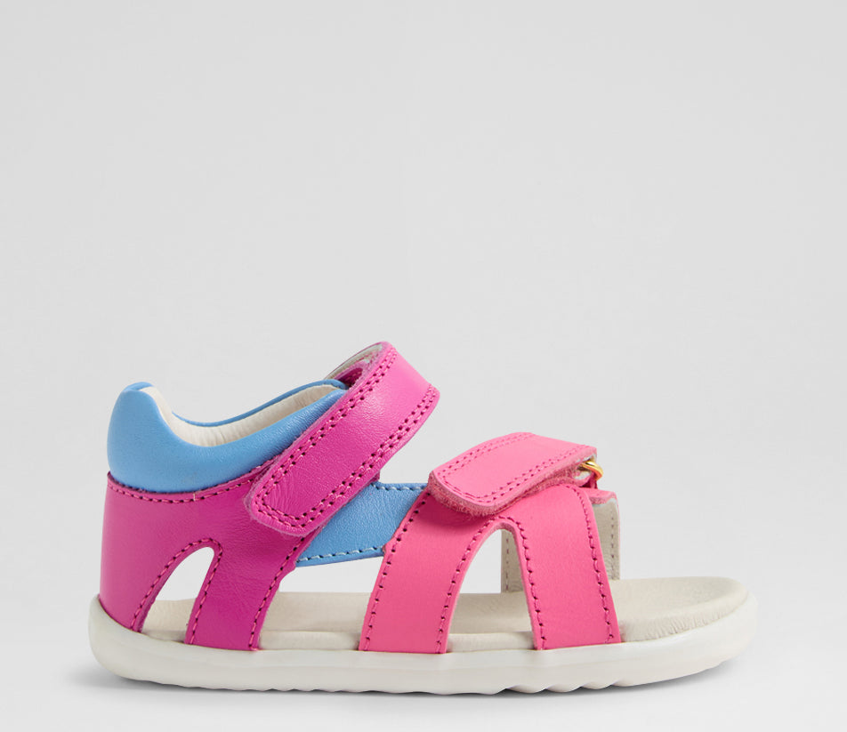 Bobux Step Up παιδικά δερμάτινα ανατομικά πέδιλα Dune Rose Violet 744360 (21-22)