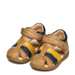 Geox παιδικά ανατομικά πέδιλα για αγόρια MACCHIA-WHISKY/NAVY B254VA 0CL78 CT6F4