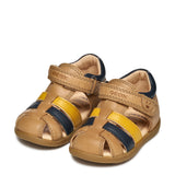 Geox παιδικά ανατομικά πέδιλα για αγόρια MACCHIA-WHISKY/NAVY B254VA 0CL78 CT6F4