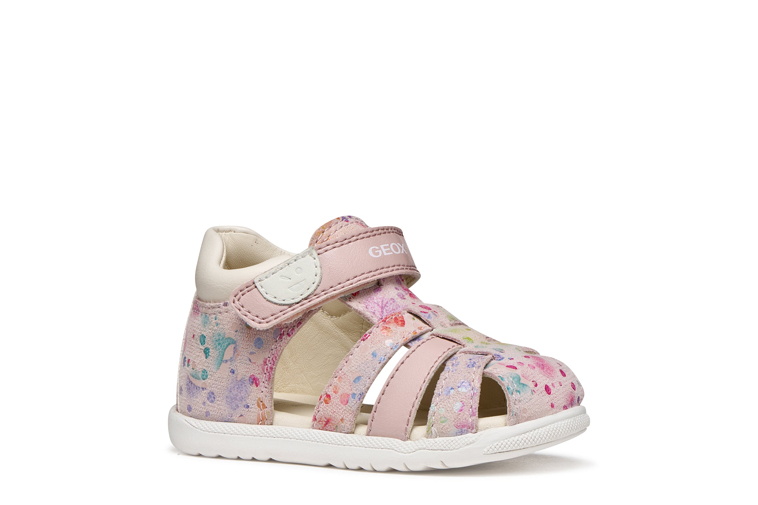 Geox παιδικά ανατομικά πέδιλα για κορίτσια MACCHIA ROSE/MULTICOLOR B254WB 007BC C8W0G