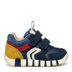Geox παιδικά ανατομικά sneakers για αγόρι iupidoo baby First steps B3555D 05422 C4244