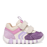 Geox παιδικά ανατομικά sneakers για πρώτα βήματα  IUPIDOO GIRL B3558C 05422 C1MF8