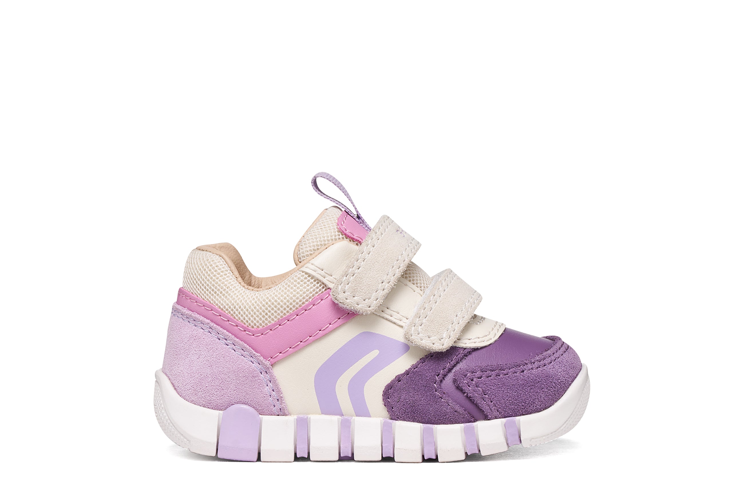 Geox παιδικά ανατομικά sneakers για πρώτα βήματα  IUPIDOO GIRL B3558C 05422 C1MF8