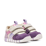 Geox παιδικά ανατομικά sneakers για πρώτα βήματα  IUPIDOO GIRL B3558C 05422 C1MF8