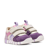 Geox παιδικά ανατομικά sneakers για πρώτα βήματα  IUPIDOO GIRL B3558C 05422 C1MF8