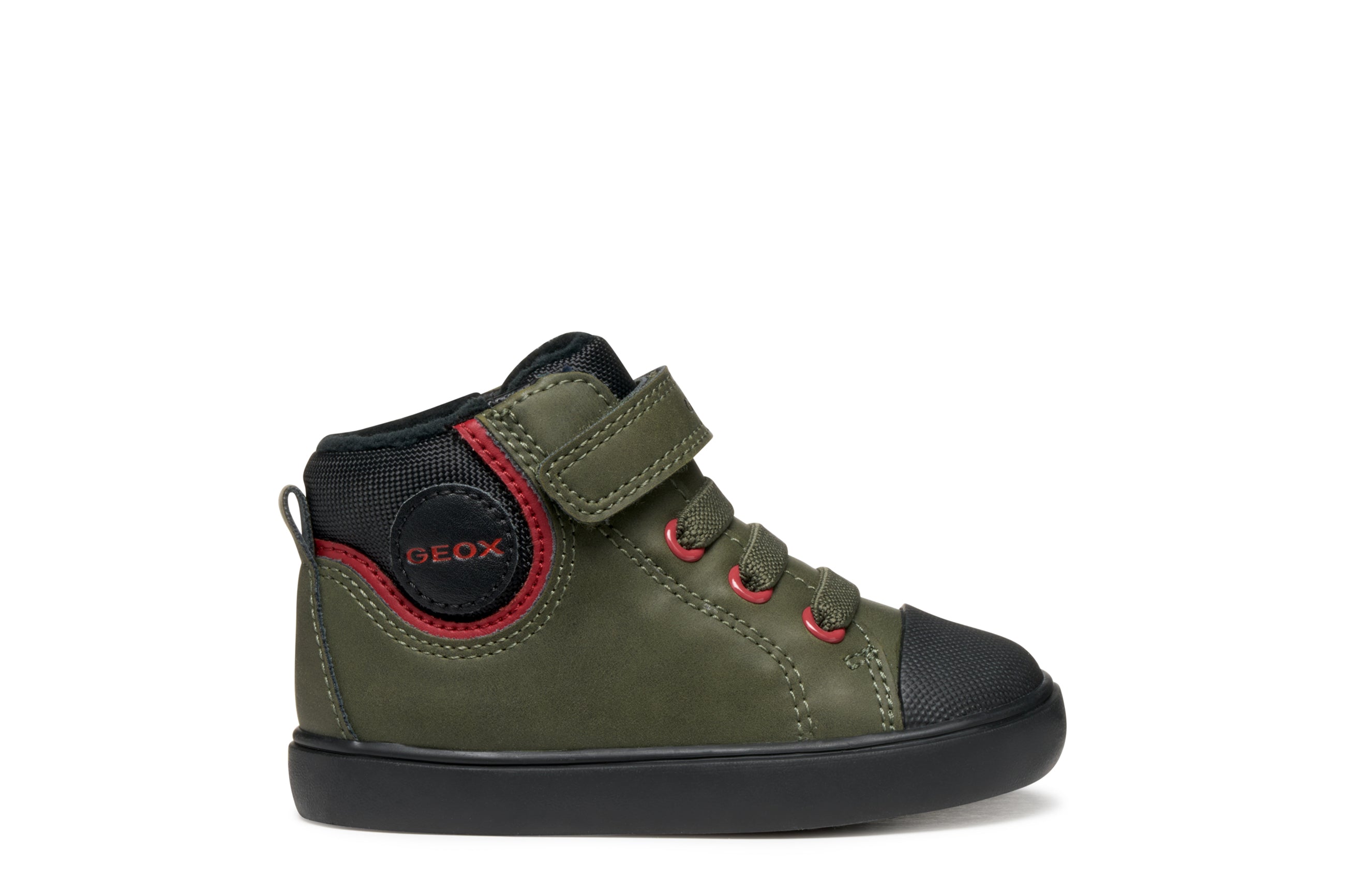 Geox παιδικά ανατομικά μποτάκια για αγόρι  GISLI BOY B461NC 0MEFU C0450