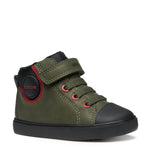Geox παιδικά ανατομικά μποτάκια για αγόρι  GISLI BOY B461NC 0MEFU C0450