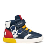 Geox παιδικά ανατομικά μποτάκια για αγόρι Mickey Mouse B561NB 000BC C0735