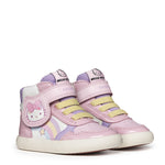 Geox παιδικά ανατομικά μποτάκια για κορίτσι Hello Kitty B GISLI B661MC 05402 C0406