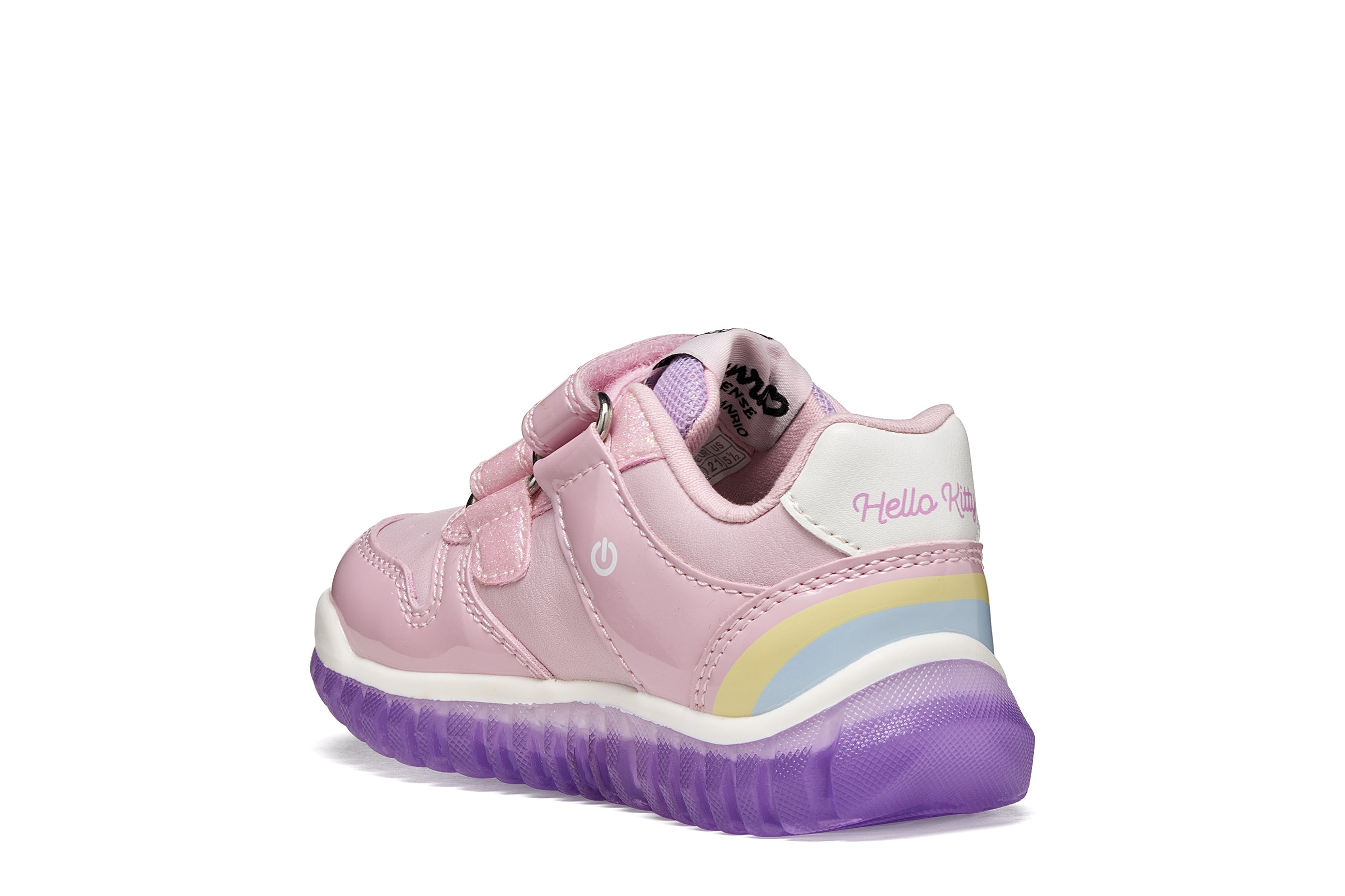 Geox παιδικά ανατομικά sneakers Hello Kitty B Lightloo B6661B 05402 C8004