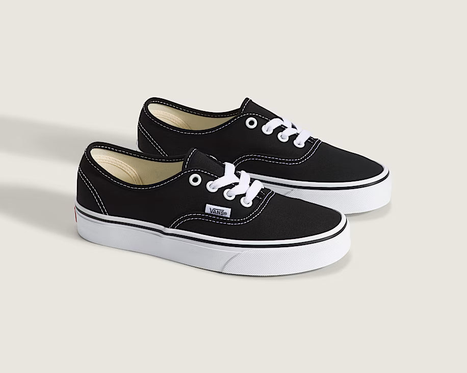 Vans Authentic παιδικά sneakers για αγόρι/κορίτσι Black/True White VN000WWX6BT1