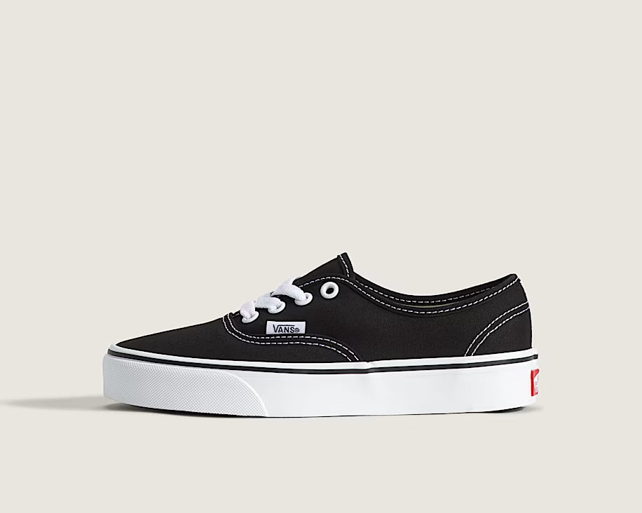 Vans Authentic παιδικά sneakers για αγόρι/κορίτσι Black/True White VN000WWX6BT1