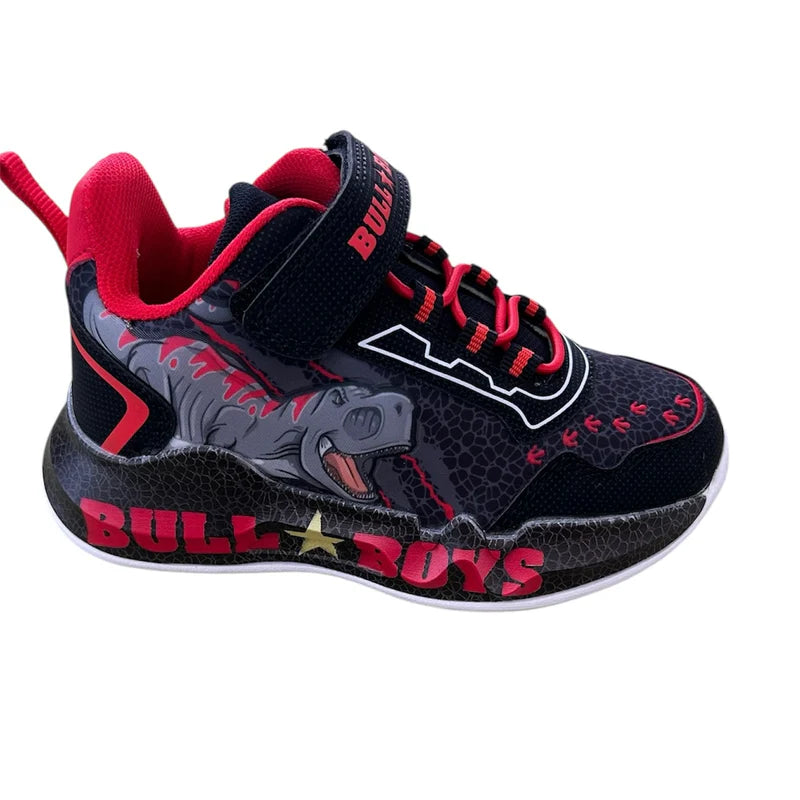 Bull Boys παιδικά αθλητικά παπούτσια για αγόρια DNAL5140B00 - NE01 - B00 ΜΑΥΡΟ