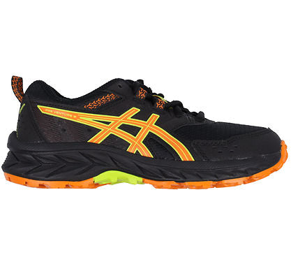 Asics Παιδικά Παπούτσια Πεζοπορίας Pre Venture 9 GS 1014A276-002 Black/Bright Orange