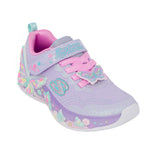 Skechers παιδικά αθλητικά παπούτσια με φωτάκια για κορίτσια Λιλά 303065L/LVMT