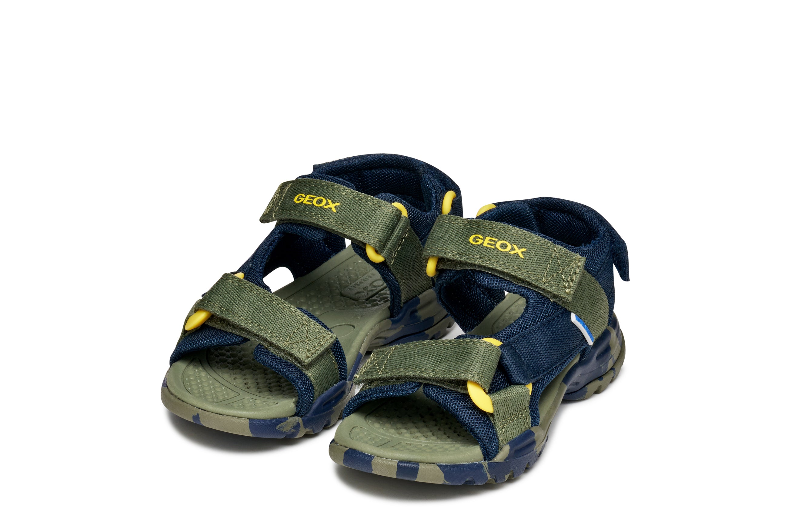 Geox αδιάβροχα παιδικά ανατομικά πέδιλα για αγόρια borealis junior J450RE 01411 CF4A3