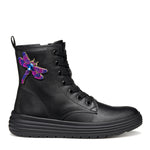Geox παιδικά ανατομικά μποτάκια για κορίτσι Μαύρα J46ETD 000BC C9997 J PHAOLAE G