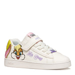 Geox παιδικά ανατομικά sneakers Lola Bunny για κορίτσια Λευκό J65LRH 05411 C0592