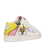 Geox παιδικά ανατομικά sneakers Lola Bunny για κορίτσια Λευκό J65LRH 05411 C0592