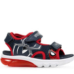 Geox παιδικά ανατομικά πέδιλα για αγόρια Spiderman ciberdron J65MXB 014CE C0735
