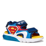 Geox παιδικά ανατομικά πέδιλα Superman για αγόρια J65MXC 01454 C4320