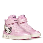 Geox παιδικά ανατομικά μποτάκια Hello Kitty J Skylin J668WC 0NFQ6 C8005