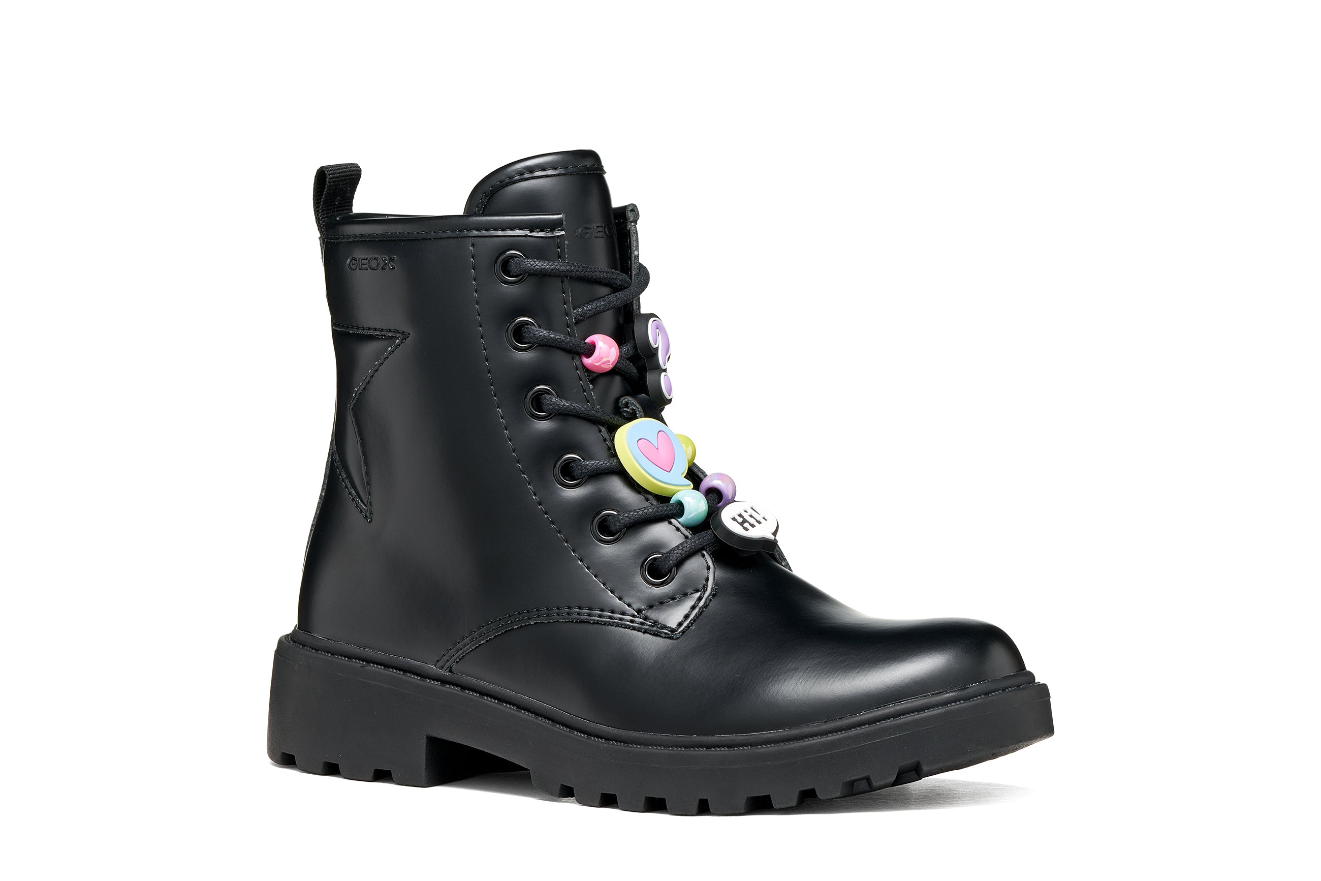 Geox εφηβικά αρβυλάκια για κορίτσια Casey Girl Μαύρο J9420G 000CN C9240