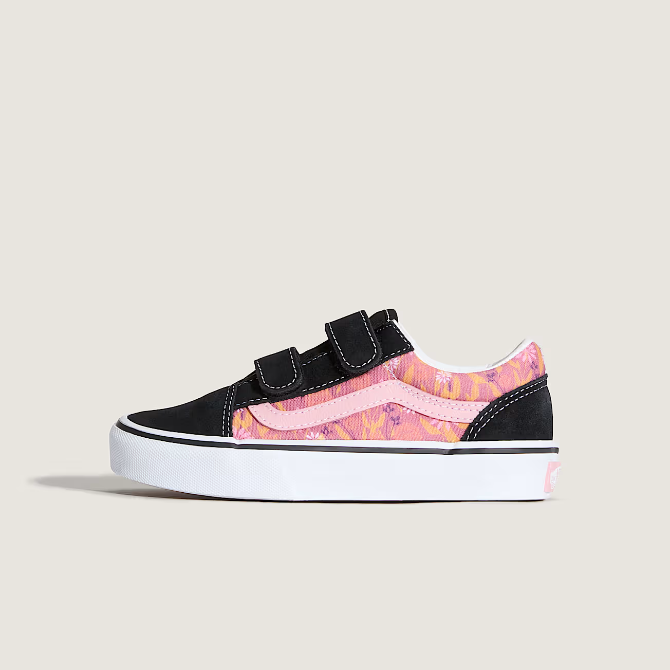 Vans Old Skool παιδικά sneakers για κορίτσι Μαύρο VN000CYAZRY1 Floral Mauvewood