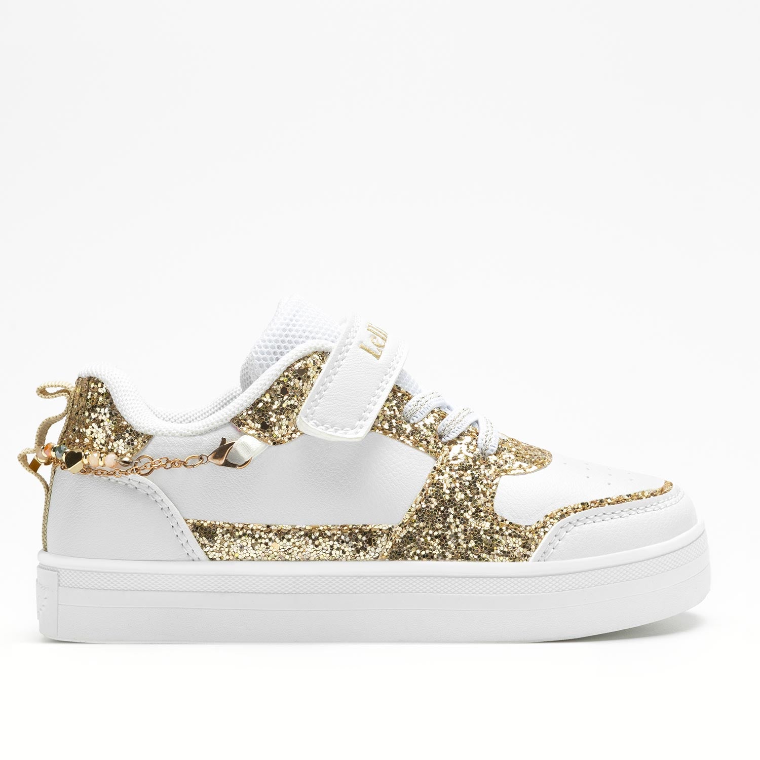 Lelli Kelly sneakers για κορίτσια Λευκό/Χρυσό Gioiello LKAA4010 Bior