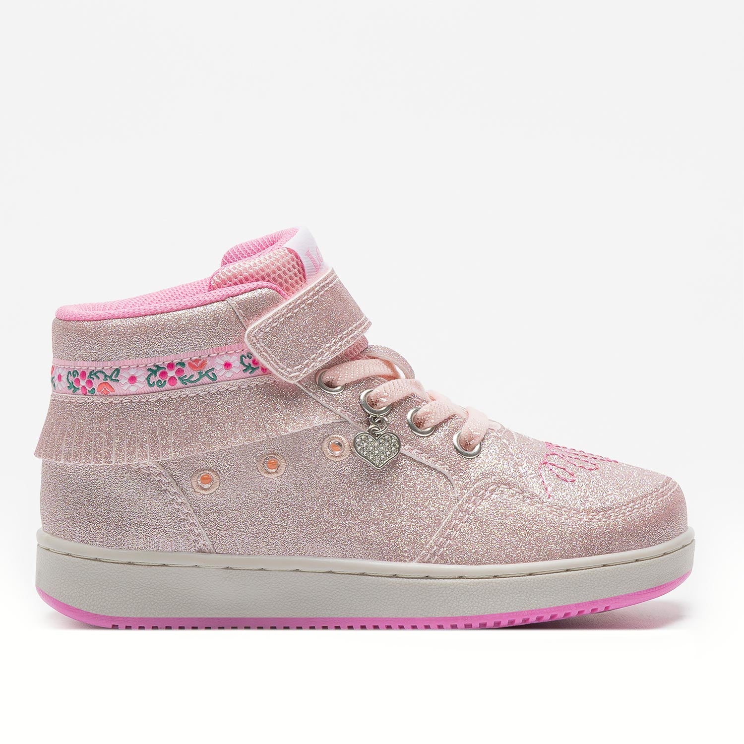 Lelli Kelly παιδικά μποτάκια για κορίτσια FRANGETTA MIX Ροζ Glitter LKAL8070 AGL-RO01