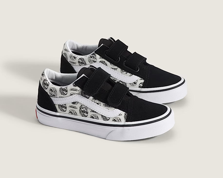 Vans Old Skool V παιδικά sneakers για αγόρι/κορίτσι Sculls Multi VN000CYA4481