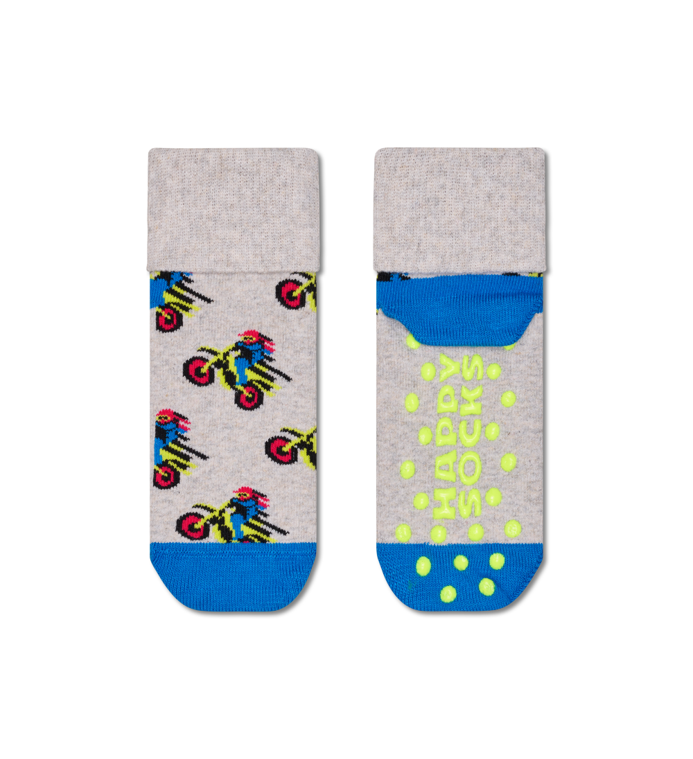 Happy Socks παιδικές πολύχρωμες κάλτσες anti-slip Motorbike P003266
