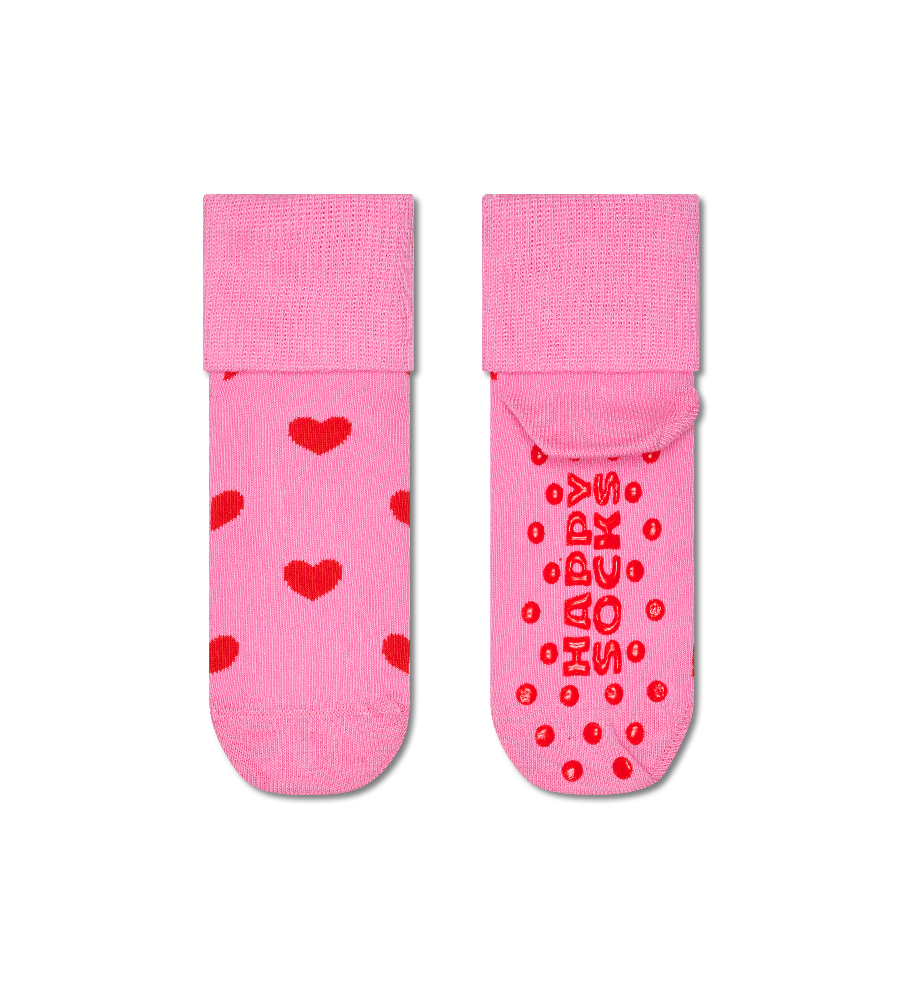 Happy Socks πολύχρωμες παιδικές κάλτσες anti-slip Kids Heart P003268