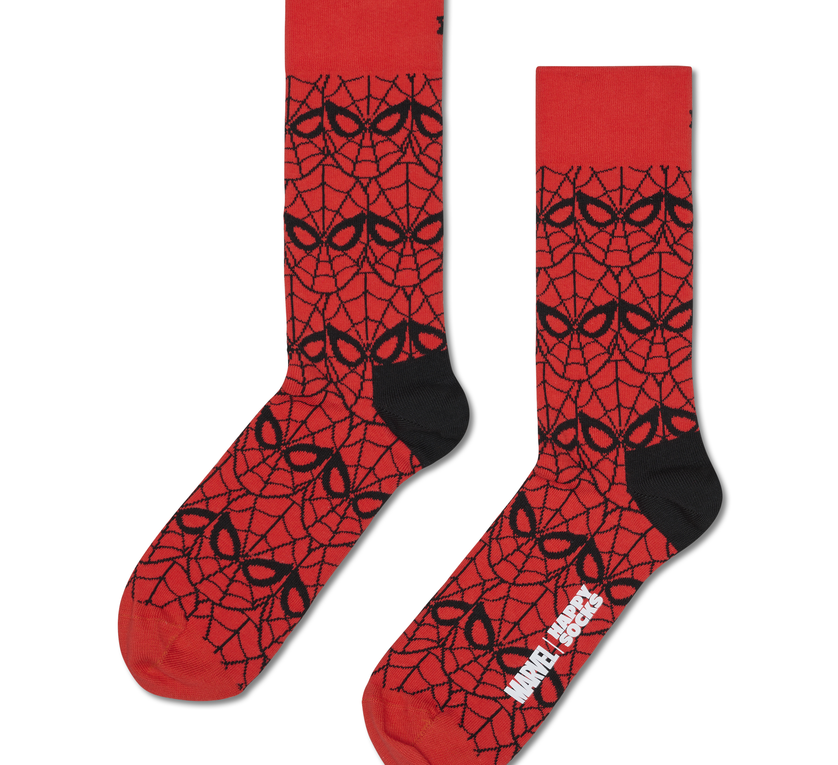 Happy Socks πολύχρωμες κάλτσες (36-40) Spider-man sock P003608